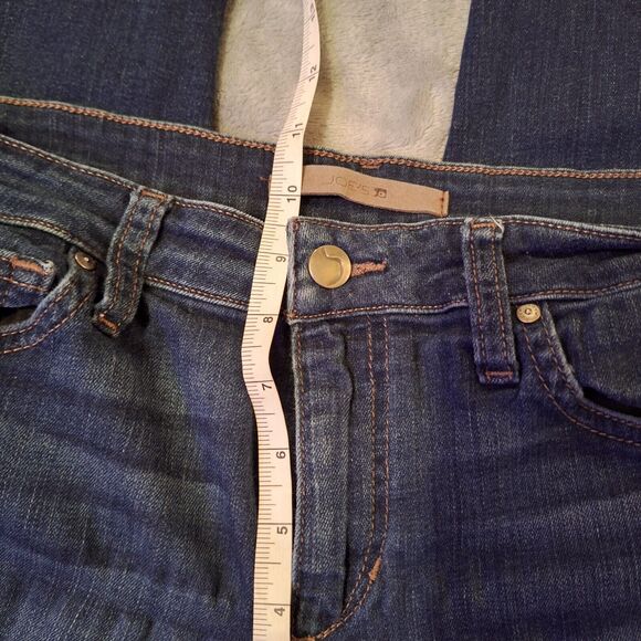 Joes Jeans The Skinny Distressed Dark Blue Women's Jeans Mid Rise Size 30 - Picture 11 of 13